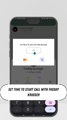 freddy krueger fake video call android App screenshot 1