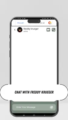 freddy krueger fake video call android App screenshot 2